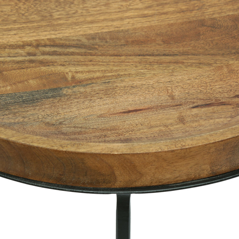 Kenwood Solid Wood Tray Top Nesting Tables