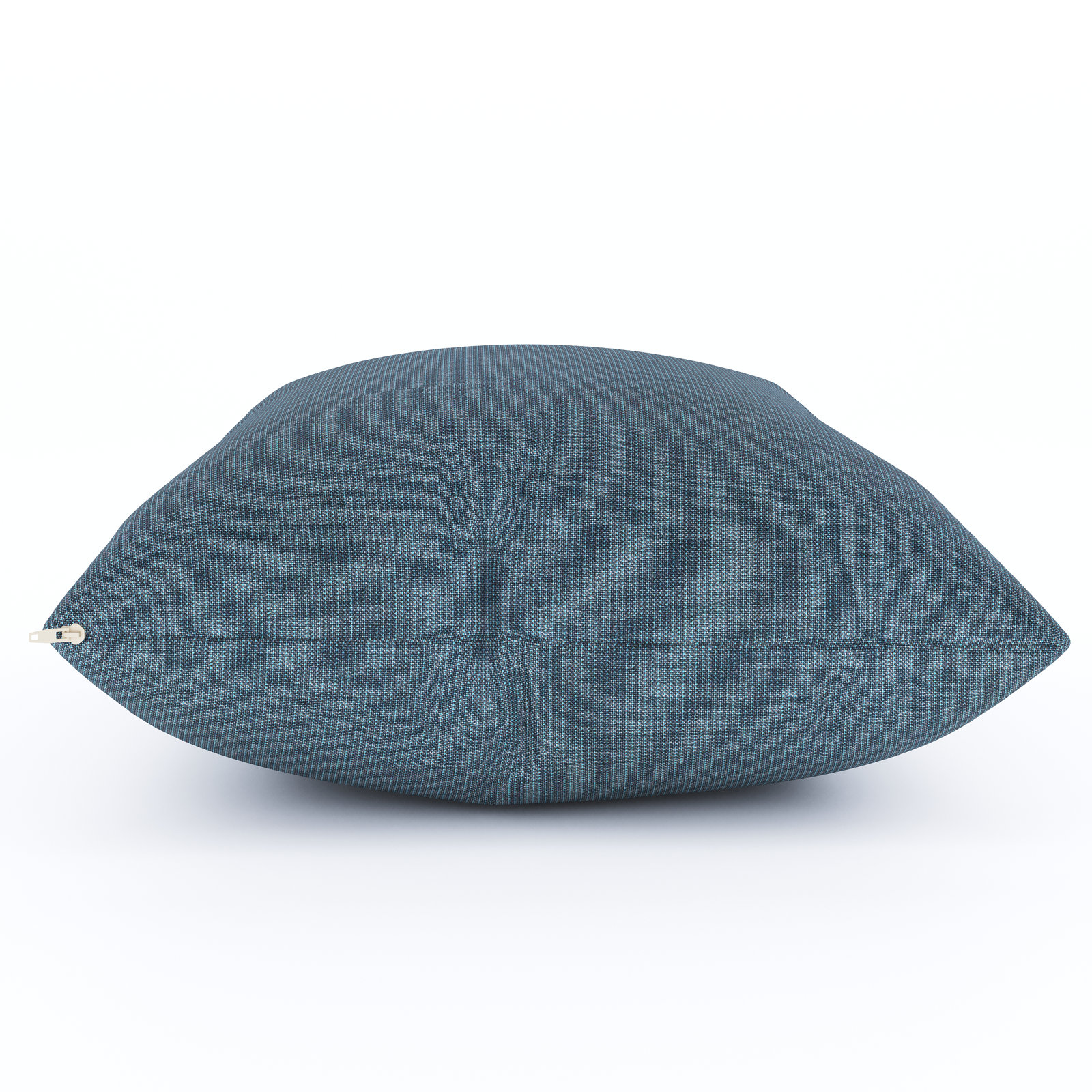 Indoor/Outdoor Throw Pillow, Square 16", Spectrum Denim Sunbrella® Plainweave