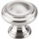 Dome 1 1/8" Diameter Round Knob