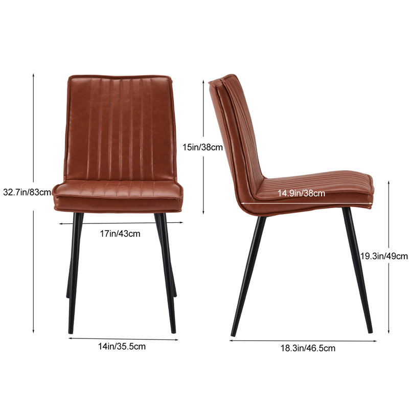 Kemble Dining Chair, Brown