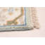 Tapis cyan unique de 2 pi 5 po x 8 pi Roshni