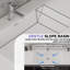 Ensemble de meuble-lavabo mural 30 po avec lavabo simple intégré Reada-29212621