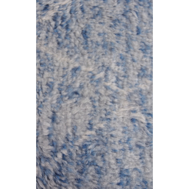 Moroccan Handmade Wool Geometric Area Rug, Rectangle 6' x 9'