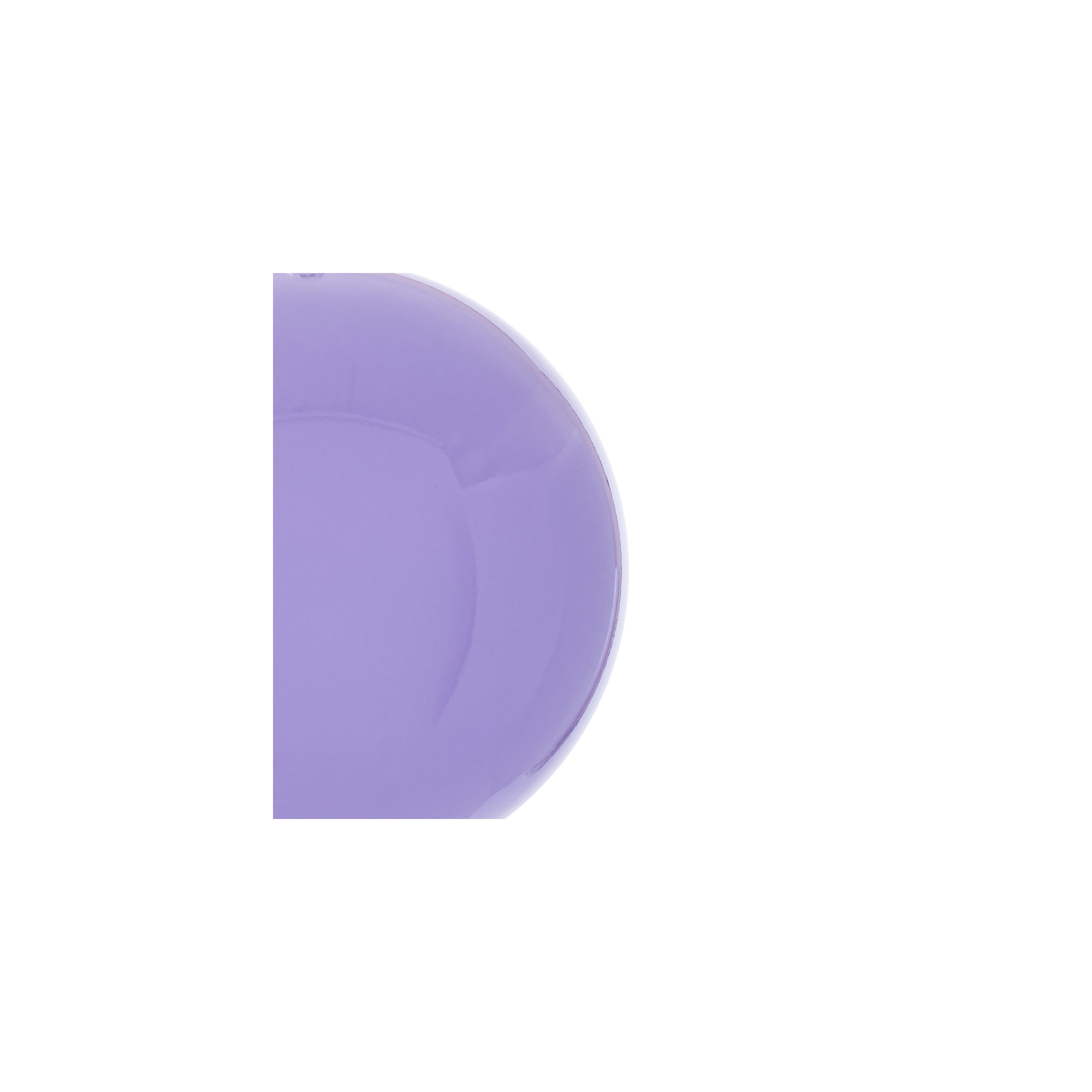  4.75" Aqua High-Gloss Ball Ornament. Includes 4 ornaments per bag., Lavender