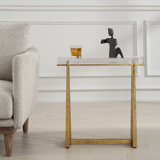 Table d'appoint Quentisha Crystal