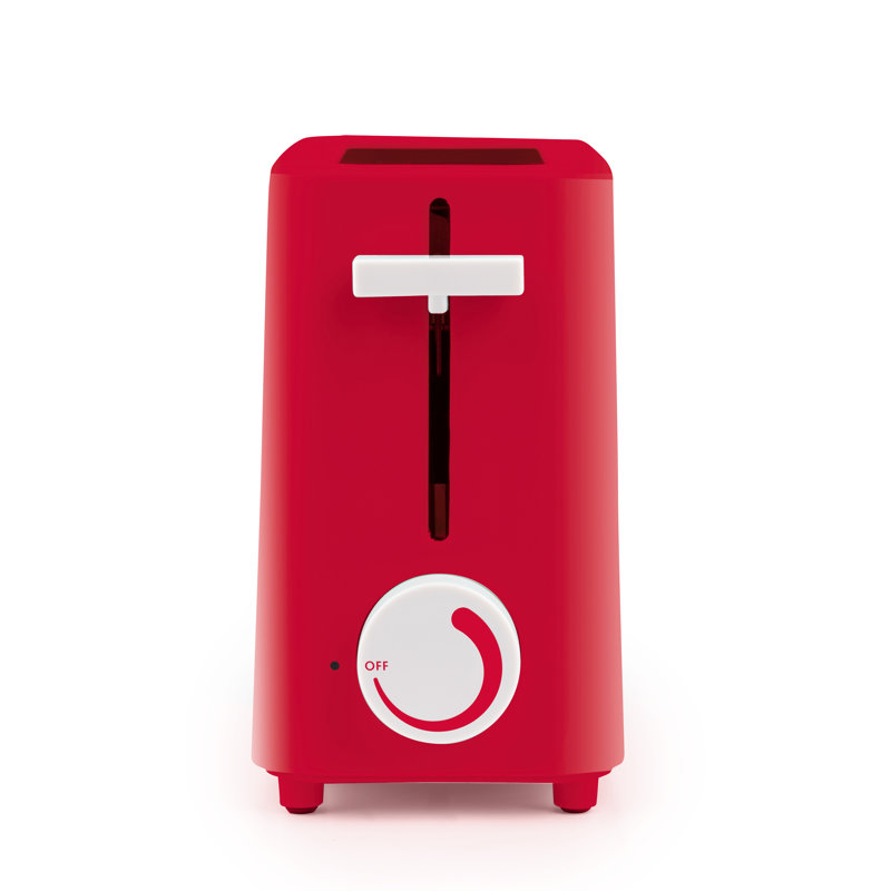Nostalgia MyMini NMSST1RD Single Slice Toaster, Red