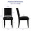 Chaise de salle à manger rembourrée Modern-131978140-131978141