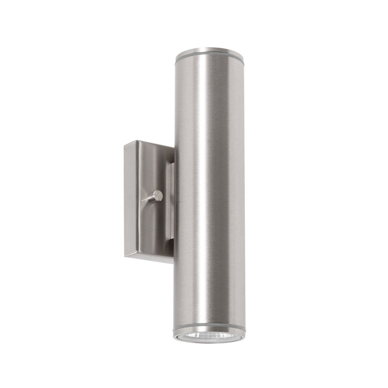 Geddies Aluminum LED Wall Light, Satin Nickel