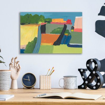 " Small Town On A Hill No. 1 " by Jan Weiss