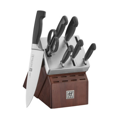 Zwilling Four Star 8-piece Self-Sharpening Block Set