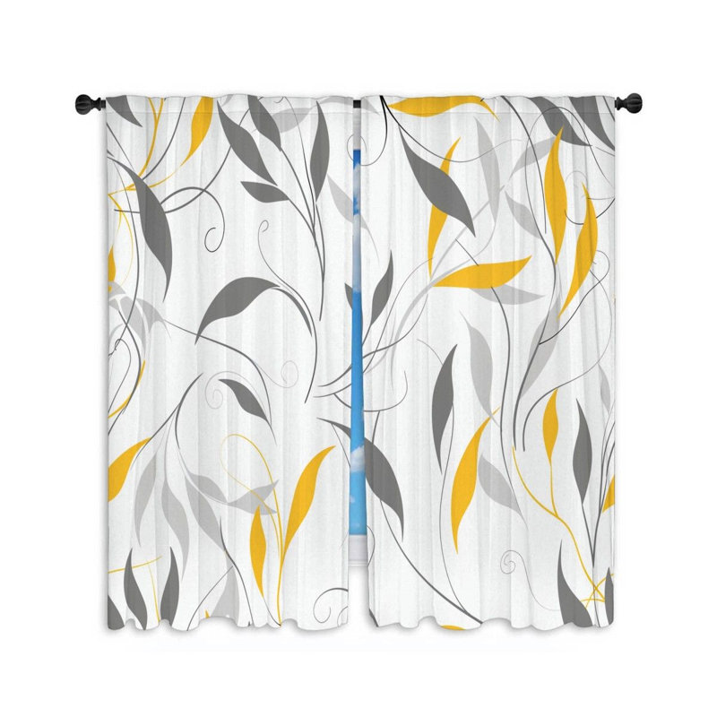 Quintesa Room Darkening Curtain Pair, 20" W x 54" L