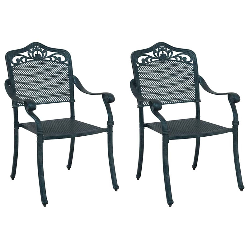 Patio Dining Armchair, Green