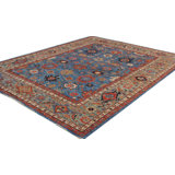 Transitional One-of-a-Kind Rectangle 8' X 10' Hand Knotted Area Rug