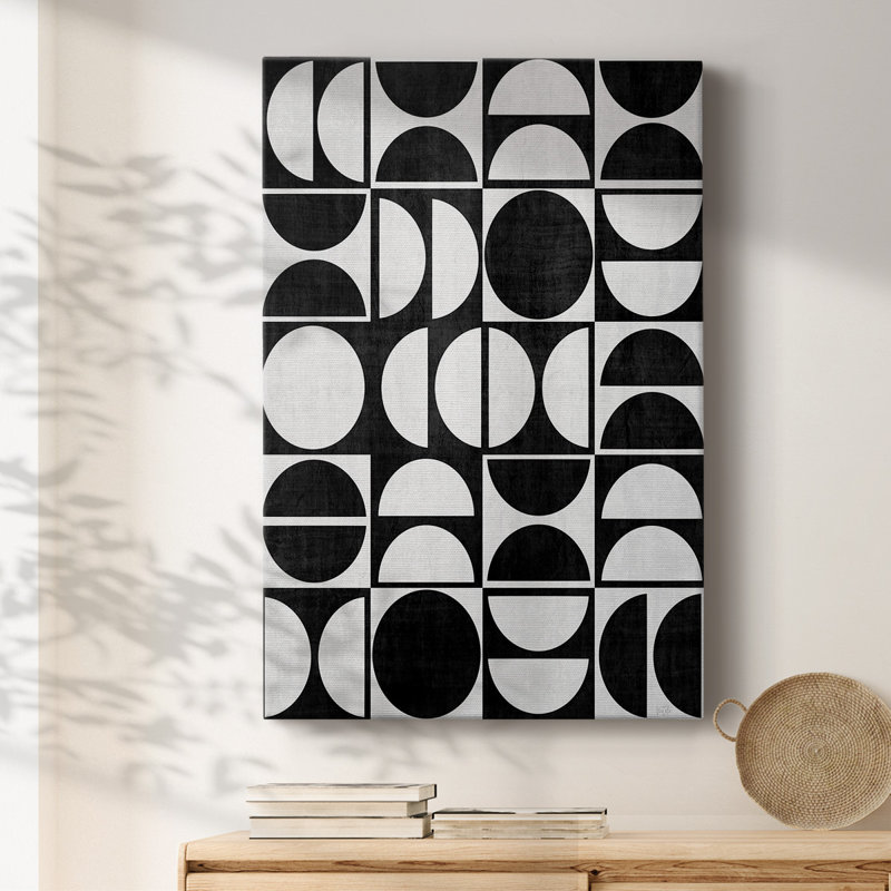 Demi moderne sur toile