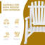 Chaise berçante d'extérieur en bois-889539820