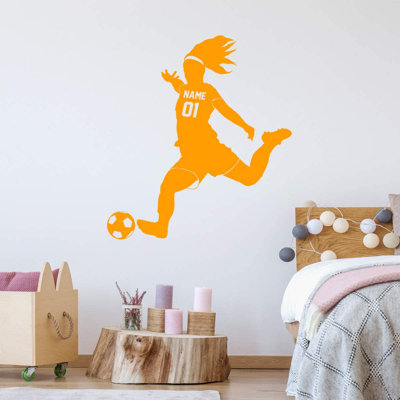 Adhésif décoratif footballeur