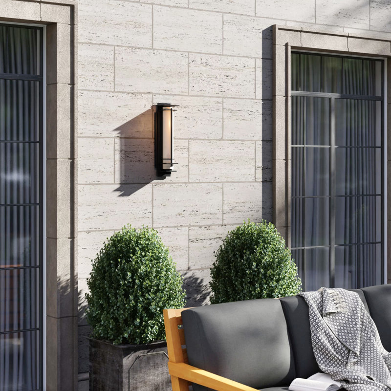 After Hours Outdoor Flush Mount, 20" H x 5" W x 5" D, Coastal Burnished Steel