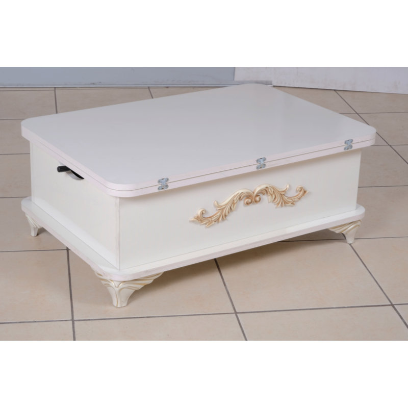 Rio Smart Coffee Table For Living Room, Adjustable Height Coffee Table