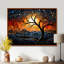 Art africain-américain, Soulful I sur toile-1144796726-1204338118