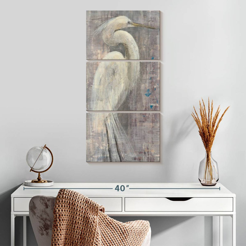 Aigrette côtière I, H 32 po x l 15 po