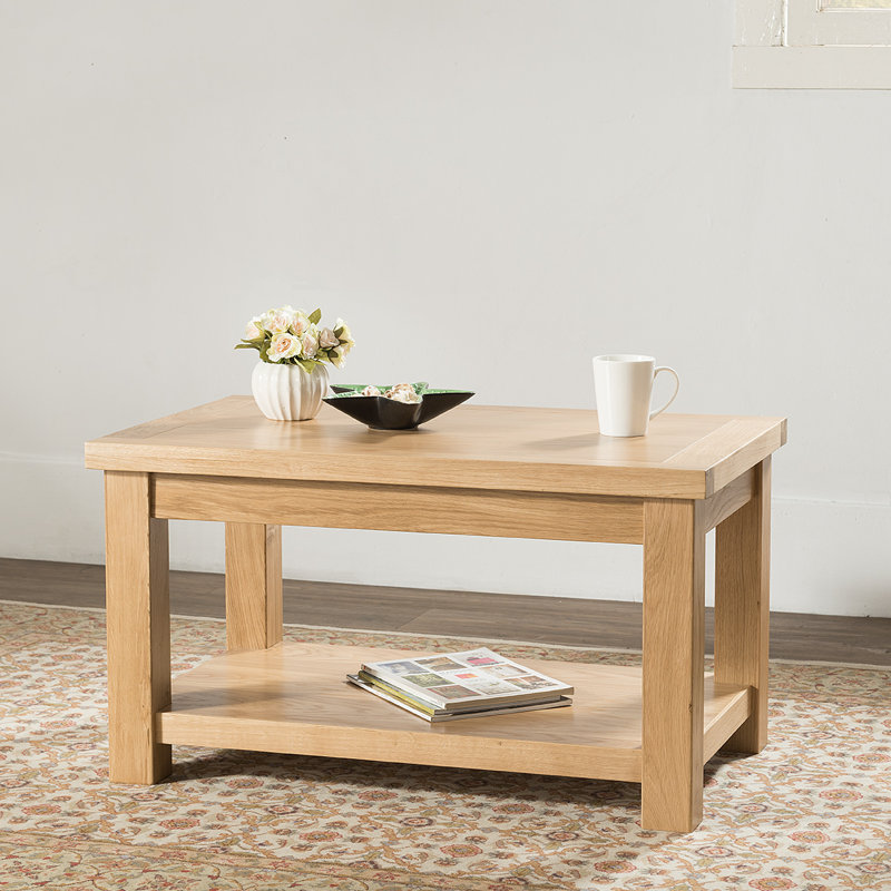Liberty Solid Wood Four Leg Coffee Table, 50cm H x 90cm W x 55cm D