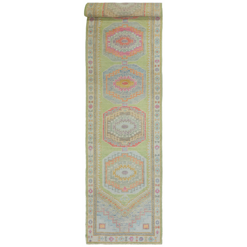 Oushak Rugs One-of-a-Kind Runner 3' X 16'4" Area Rug
