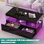 Pedestal Coffee Table with Storage-1282580995