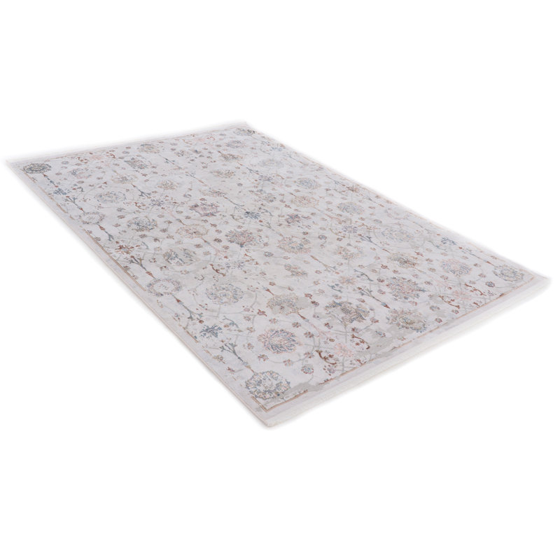 Floral Area Rug, Rectangle 120 x 170cm