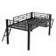 Lit mezzanine avec bureau Gaming Mid-1102152159