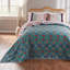 Ensemble de courtepointe très grand 3 pièces Greenland Home Fashions Thalia 105 x 95 + 20 x 36 (2)-762922077-700152624