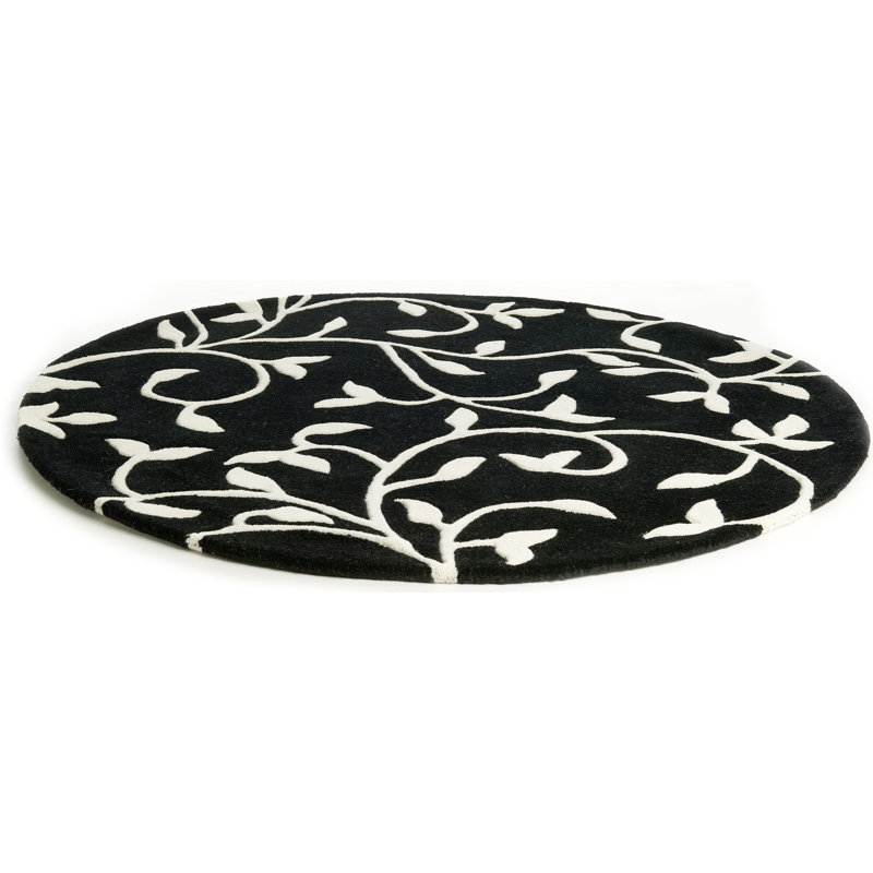 Round Cuthbertson Floral Area Rug, Round 140cm