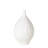 Modernist Vase-White Plaster