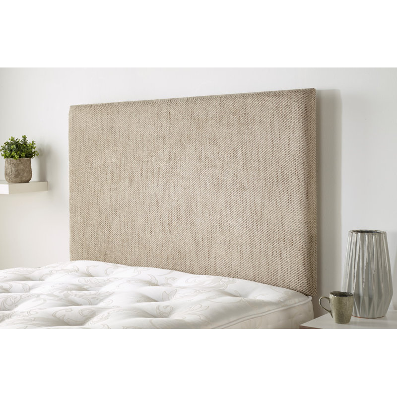 Upholstered Headboard, Small Double (4'), Caramel