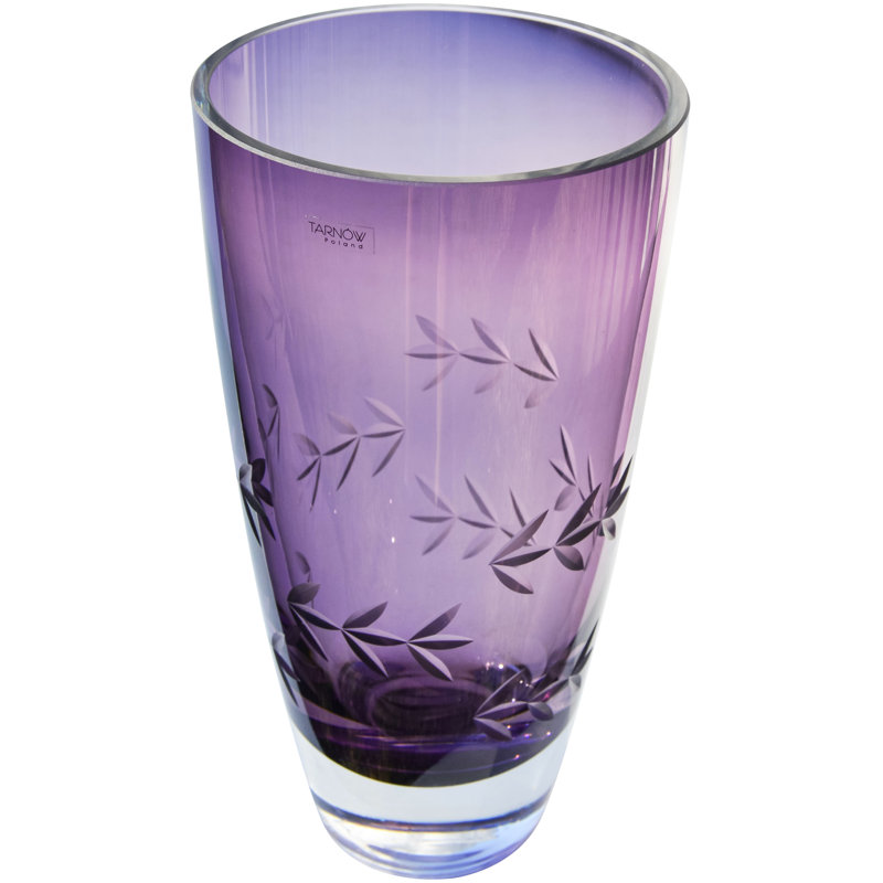 Handmade Crystal Table Vase