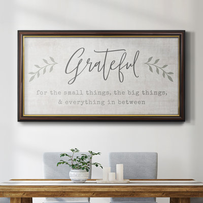 " Grateful For Everything "