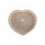 Gorlest Wicker Heart Shaped Tray Basket 