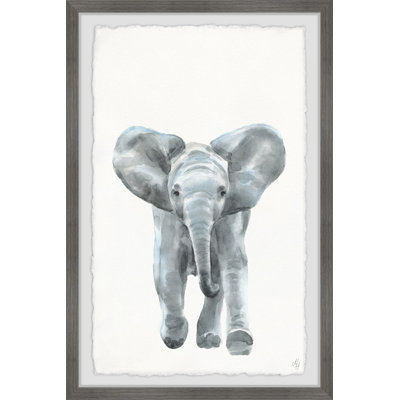 Omari Here Goes The Elephant - Print