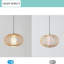 Luminaire suspendu en bambou Rustic Farmhouse