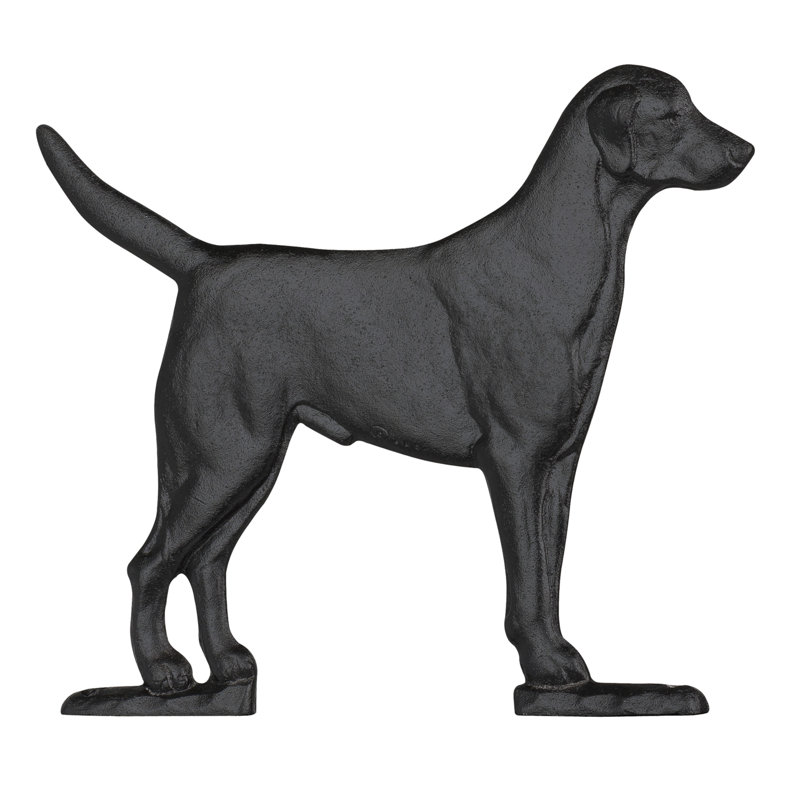 Large Bell w/ Black Lab, Black