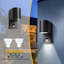 Outdoor Wall Light with PIR Motion Sensor
