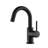 Circular Single Hole Bathroom Faucet with Drain Assembly-63898563