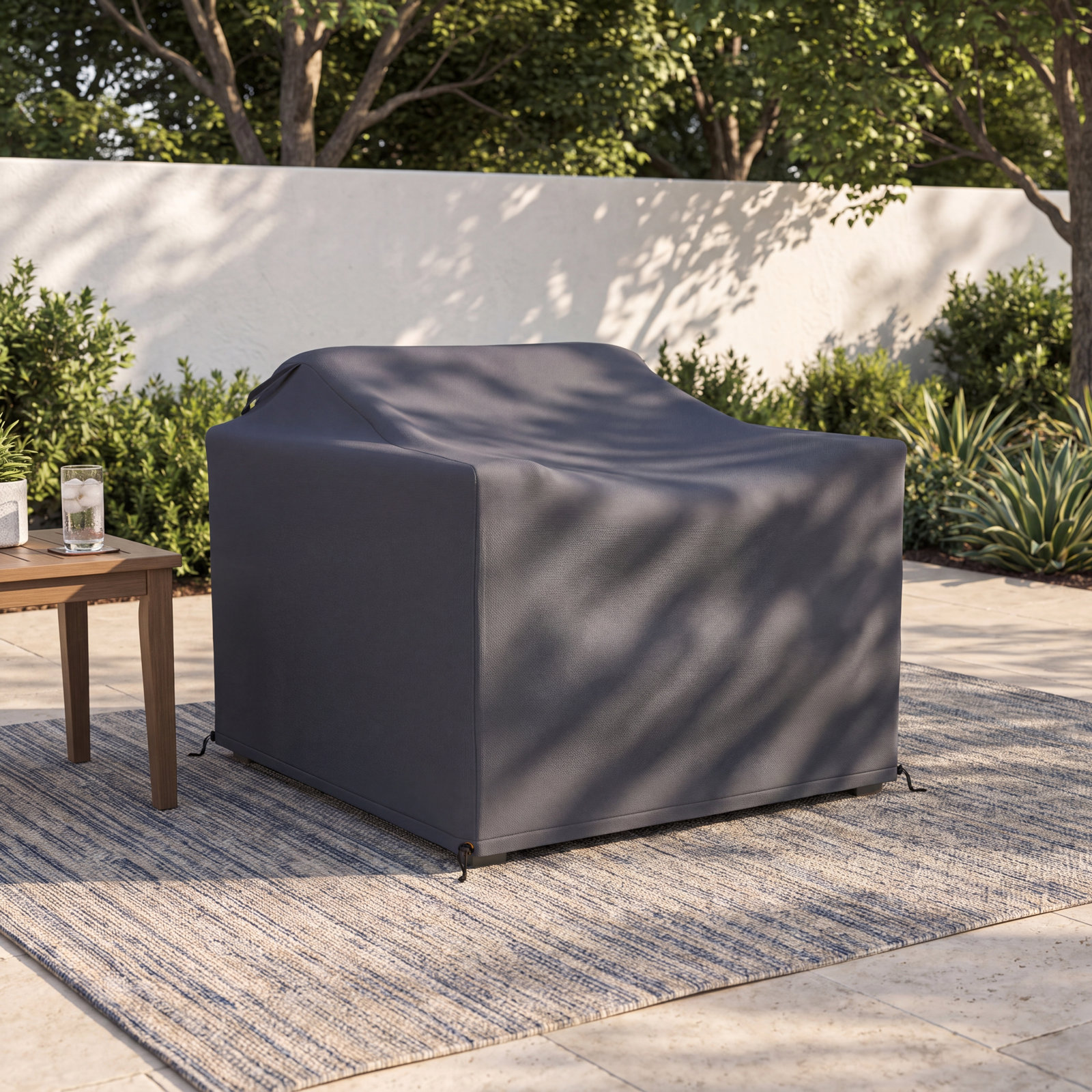 Swivel Eucalyptus Outdoor Lounge Cover