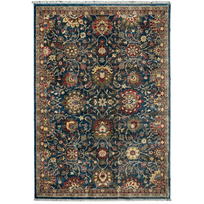 Tapis oriental bleu marine Dahl