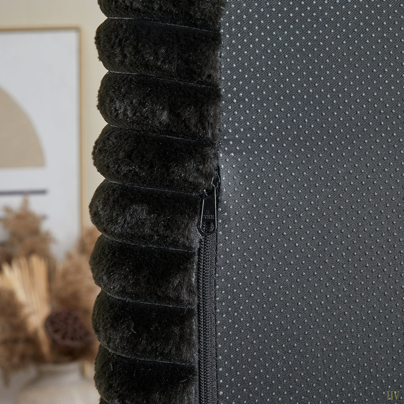 Méridienne en velours côtelé 62,5 pouces, aucun assemblage requis, fauteuil-lit moderne moelleux pour la chambre à coucher du salon intérieur