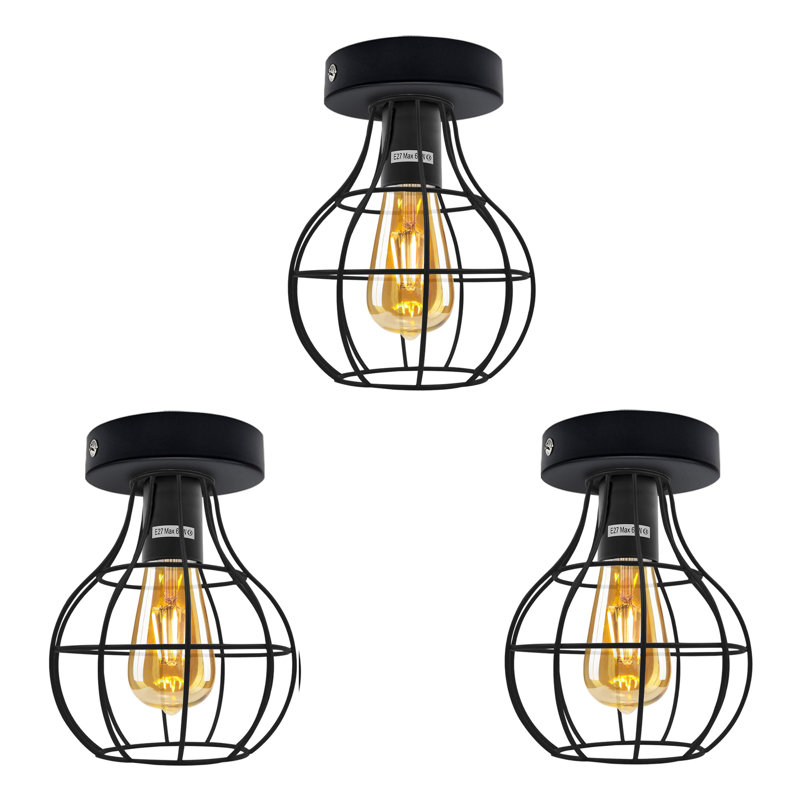 Amertown Semi Flush Mount, Yes