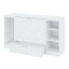 Lit escamotable avec tablettes et garde-robe Murphy