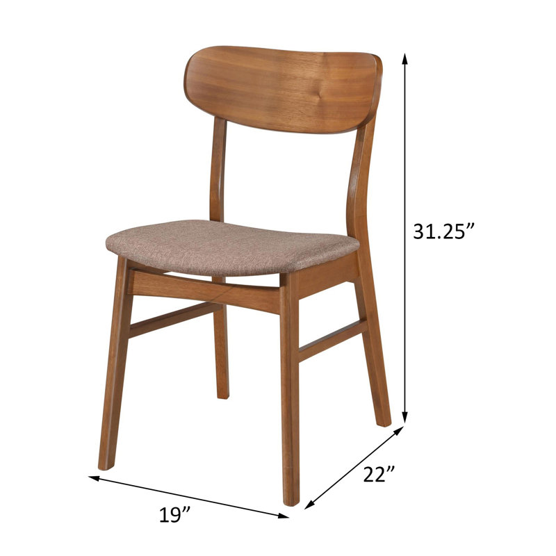 Ensemble de 2 chaises d'appoint Whisten