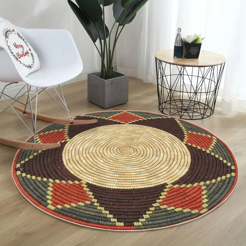 Round Noemi Area Rug, Round 80cm