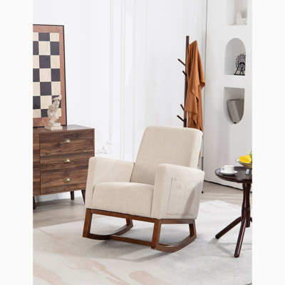 Chaise d'appoint rembourrée Mid-Century