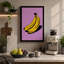 Graphic Bananas Modern - Wrapped Canvas-368544723-368544724